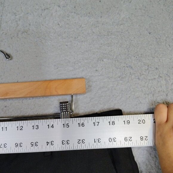 Jos. A. Bank Traveler Dress Pants Men 36Wx30L Black Tailored Fit Flat Front NWT - Picture 12 of 12